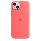 Apple iPhone 15 Plus Silicone Case with MagSafe - Guava