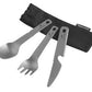 Naturehike titanium knife, fork and Spoon set - Titanium