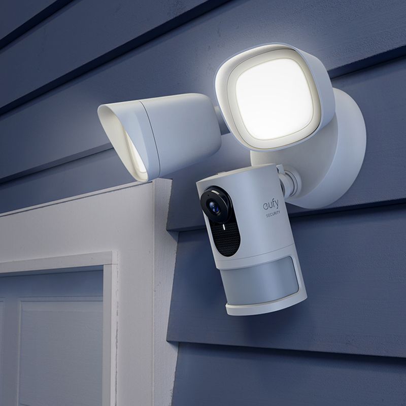 Eufy 1080P FloodLight Security Camera White Astore Electronics