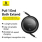 Baseus Free2Pull Retractable Charging Cable USB-C to Lightning 20W 1m Cluster Black
