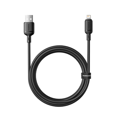 Baseus Silky Fast Charging Cable USB-A to Lightning 2m - Cluster Black