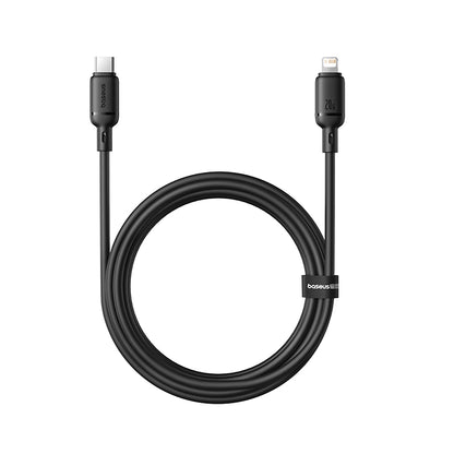 Baseus Silky Fast Charging Cable USB-C to Lightning 20W 2m - Cluster Black