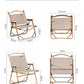Naturehike MW02 outdoor folding Chair - Khaki