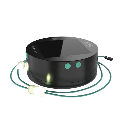 إضاءة شريطية شمسية من Luci أبيض - 18 قدم - اسود