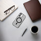 LZEL MagCrystal Groove Case for iPhone 17 – Smoke