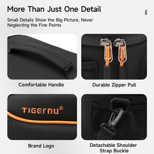 Tigernu T-S81196 13L Insulated Cooler Bag - Black