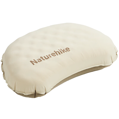 نيتشرهايك وسادة إسفنجية قابلة للنفخ ٢ في ١ مقاس كبير - بني