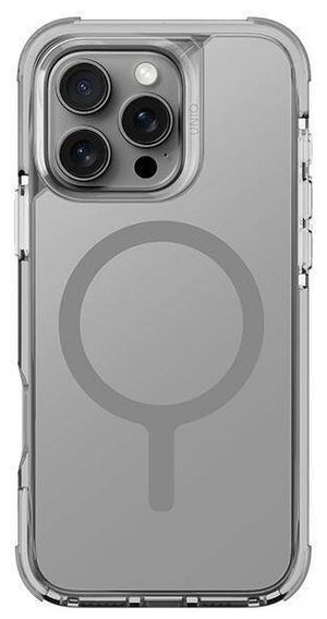 UNIQ HYBRID IPHONE 16 PRO -2024 6.3 MAGCLICK CHARGING COMBAT - STONE GREY STONE GREY