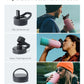 Buzio Trio Series Water Bottle with 3 Lids and Sleeve 1.2L - Bubble Gum