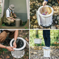 Naturehike Outdoor Folding Portable Toilet - White