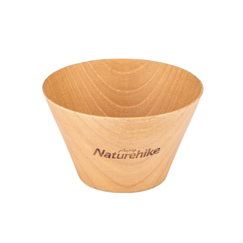 Naturehike Solid wood bowl Wooden - Khaki