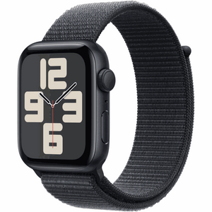 Apple Watch SE GPS + Cellular 44mm Midnight Aluminium Case with Ink Sport Loop