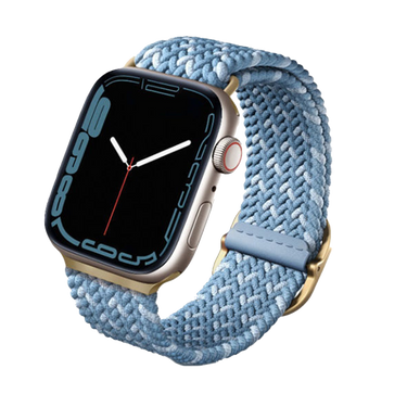Uniq Aspen Designer Edition Braided Apple Watch Strap 41/40/38mm - Cerulean Blue