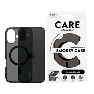 PanzerGlass® Case Flagship Smokey w. MagSafe for iPhone 16 Plus - 6.7 Inch