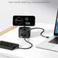Baseus MagPro Series II 7-in-1 HUB Magnetic Wireless Charging 15W Cosmic Black(USB-C to 1*HDMI4K@60Hz+2*USB-A(10Gbps)+1*USB-C(10Gbps)+1*SD/TF+1*USB-C(PD) ）