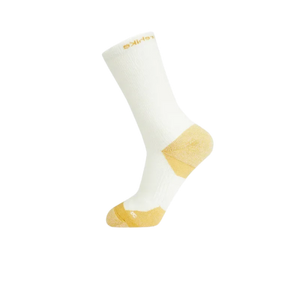 Naturehike Striped Right Angle Mid Length Socks - Yellow (36-39M)