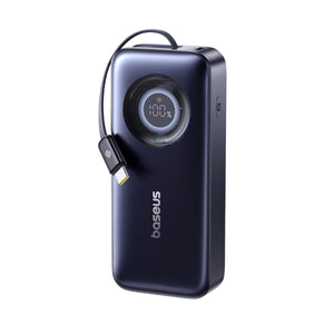 Baseus EnerCore CR11 Power Bank with Retractable Cable 20000mAh 67W Cosmic Black