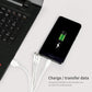 كابل تيجيرنو متعدد USB 3 في 1 - أبيض