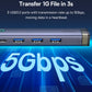 Baseus UltraJoy Series 4-Port HUB AIR Space Grey（USB-A&Type-C to USB 3.0*3+RJ45*1+Type-C5V）