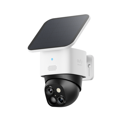 Eufy 3K Daul Cameras Pan and Tilt SoloCam S340 -Black+White