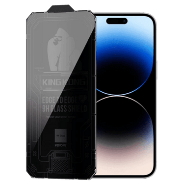 WEKOME WTP-067 واقي شاشة Vacha Series Kingkong (الخصوصية) - أسود لهاتف Iphone 15 Pro