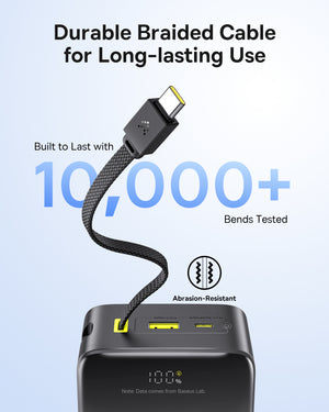 Baseus EnerFill FC51 Bipow2 Pro Power Bank 30000mAh 22.5W - Black