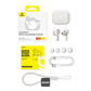 Baseus Bowie E17 True Wireless Earphones – White