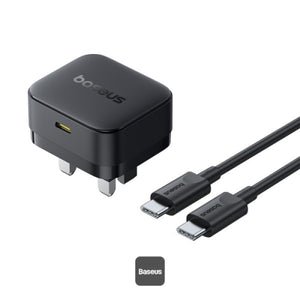 Baseus Palm 1C 30W Fast Charger – Black (UK)
