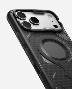 AULUMU A17 Rugged Case for iPhone 17 Pro - Translucent Gray