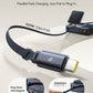 Baseus NOM5-in-1 Desktop Charger 3C+U 140W EU Qi2 Wireless Charging+Retractable Cable+Digital Display Cosmic Black