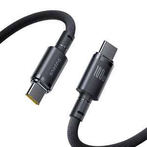 Baseus New Braided Cable USB-C to USB-C 100W 1m - Black
