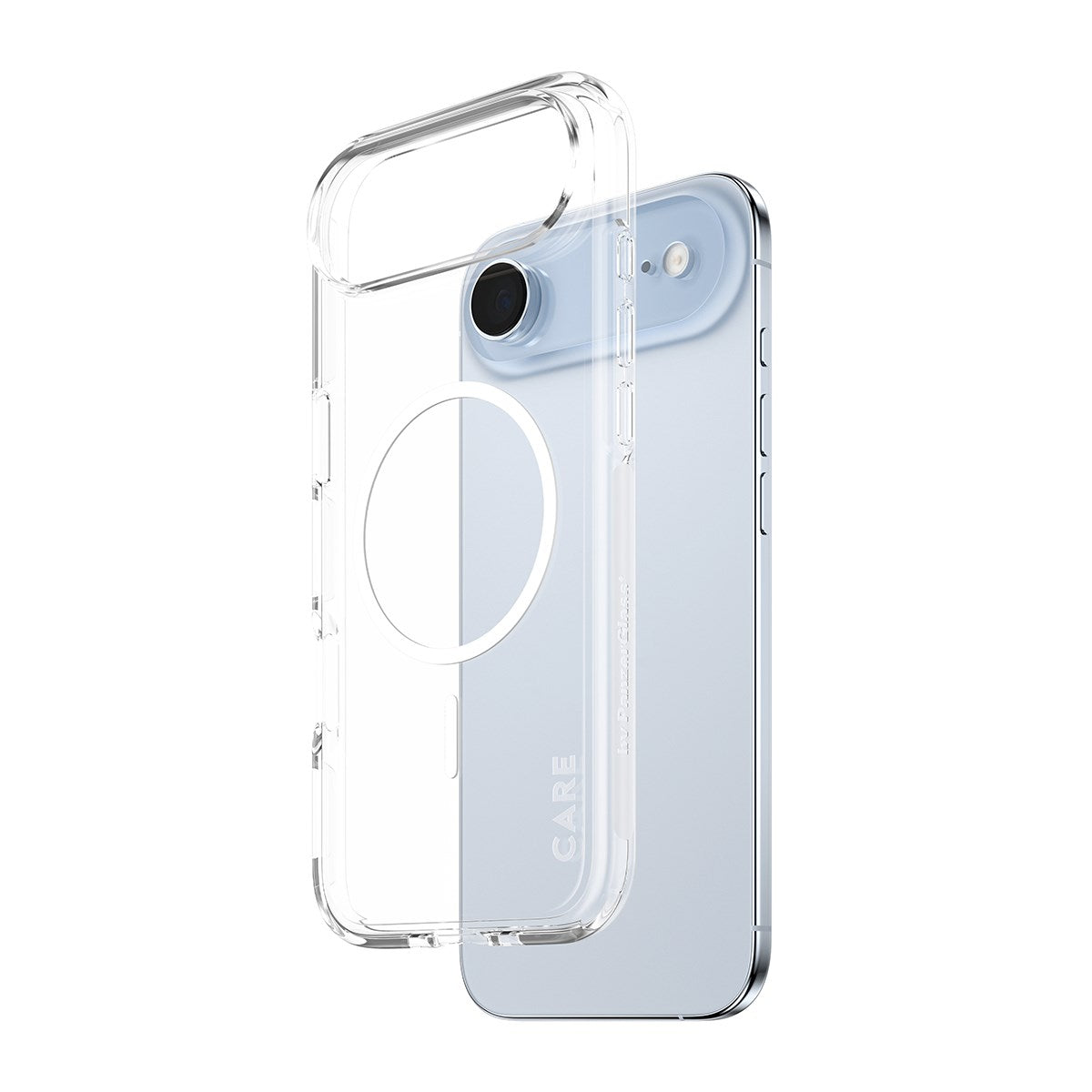 CARE by PanzerGlass  Flagship Case Transparent Urban Explorer w. White MagSafe iPhone 17 Air