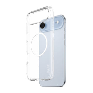 حافظة CARE by PanzerGlass Flagship Case شفافة Urban Explorer مع حلقة مغناطيسية بيضاء لهاتف iPhone 17 Air