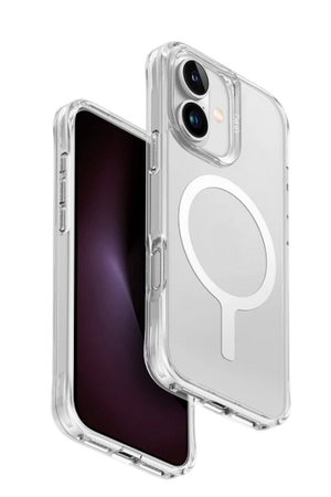 Uniq Hybrid Iphone 16 Magclick Charging Lifepro Xtreme (Af) - Dove Frost Clear