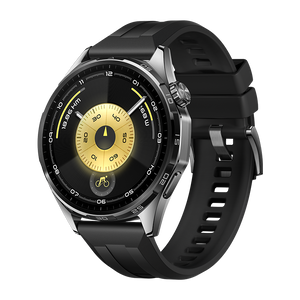 Huawei Watch GT 6 46mm - Black Fluoroelastomer Strap