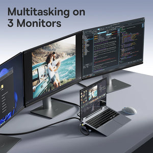 Baseus EliteJoy EH3 12-in-1 HUB - Space Grey