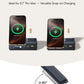 Baseus NOM5-in-1 Desktop Charger 3C+U 140W EU Qi2 Wireless Charging+Retractable Cable+Digital Display Cosmic Black