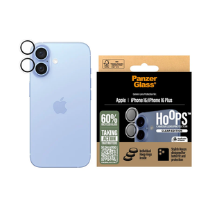 PanzerGlass  Hoops  Transparent Lens Protector iPhone 16 6.1" | 6.7"