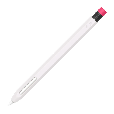 حافظة Elago Apple Pencil الجيل الثاني الكلاسيكية - أبيض