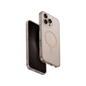 Uniq Hybrid Iphone 16 Pro Magclick Charging Clario (Eco) - Champagne Gold