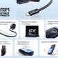 Baseus EnerCore CR11 Power Bank with Retractable Cable 20000mAh 67W Cosmic Black
