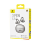 Baseus Bowie MC1 Pro Open-Ear True Wireless Earbuds Galaxy Natural Titanium