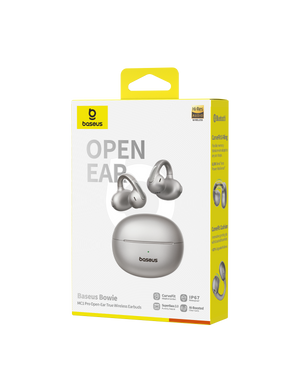 Baseus Bowie MC1 Pro Open-Ear True Wireless Earbuds Galaxy Natural Titanium