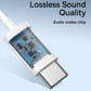 Baseus Encok CZ17 Semi-In-Ear Wired Earphones Moon White