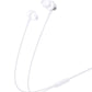 Baseus Encok CZ11 Wired Earphones - Moon White