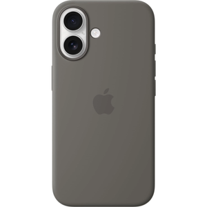 Apple iPhone 16 Silicone Case with MagSafe - Stone Gray