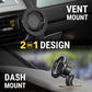 سكوتش - حامل MagicMount Dash/Vent MagSafe لمعظم الهواتف الخلوية - أسود