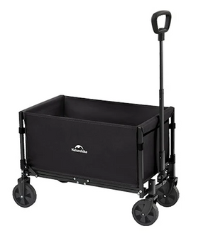 Naturehike Lightweight Folding Trolley 50L - Black