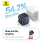Baseus PicoGo AE11 GaN Fast Charger 1C 45W UK Cosmic Black