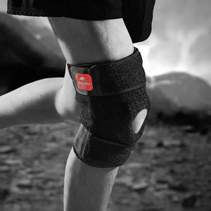 Naturehike Four Spring Support Reinforced Knee Pads - 20HJ Right (Medium) - Black
